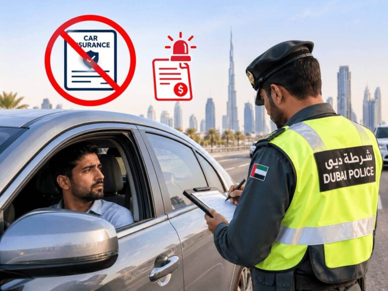 What Happens If You're Caught Driving Without Valid Insurance in the UAE